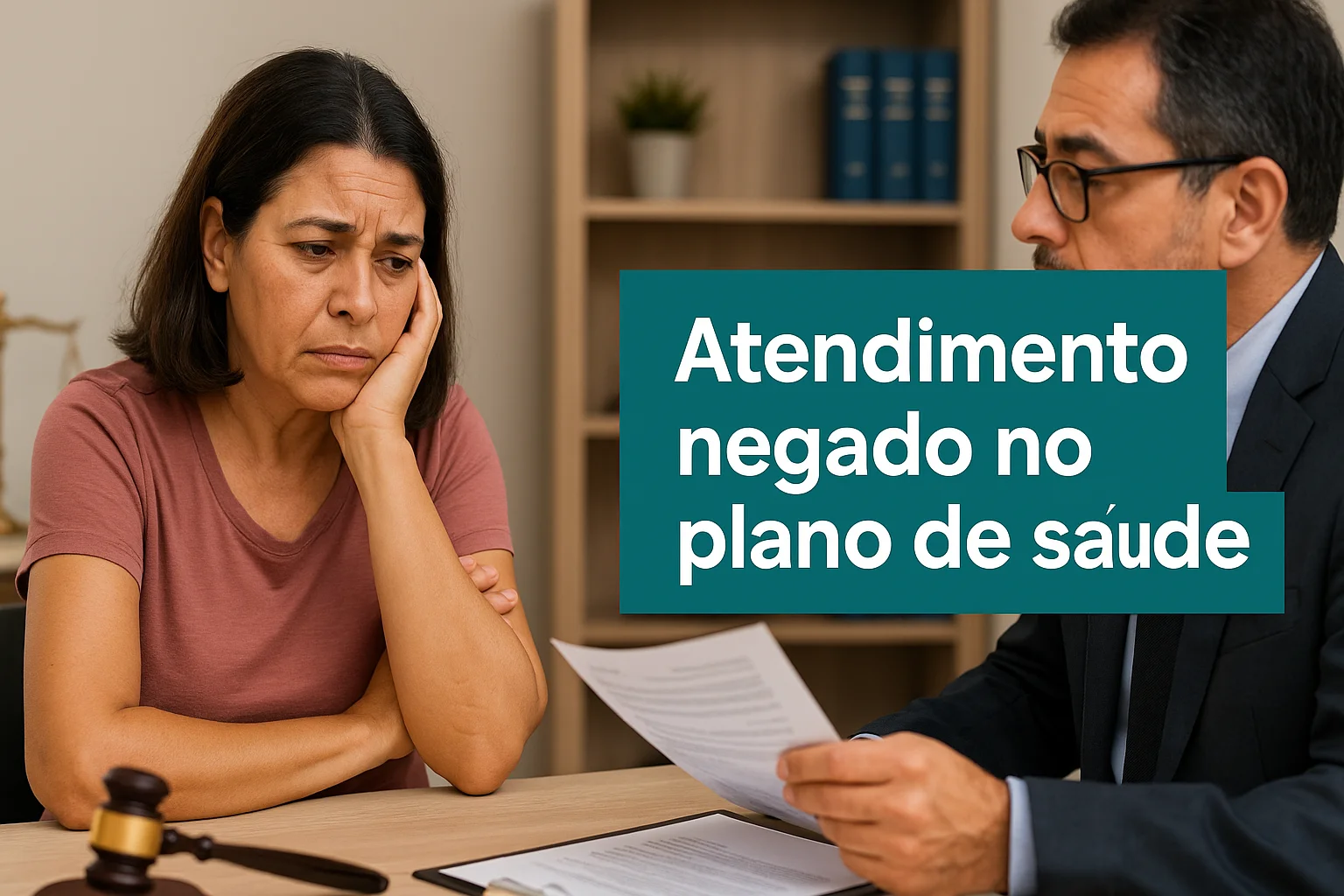 Atendimento negado no plano de saúde