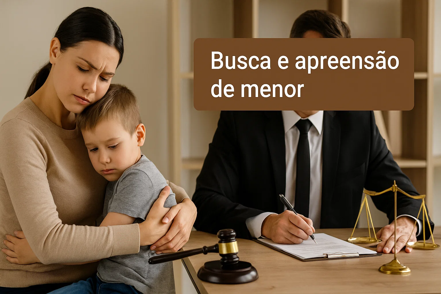 Busca e apreensão de menor