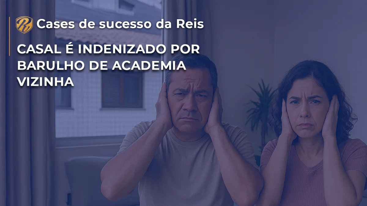 CASE casal é indenizado por barulho de academia vizinha