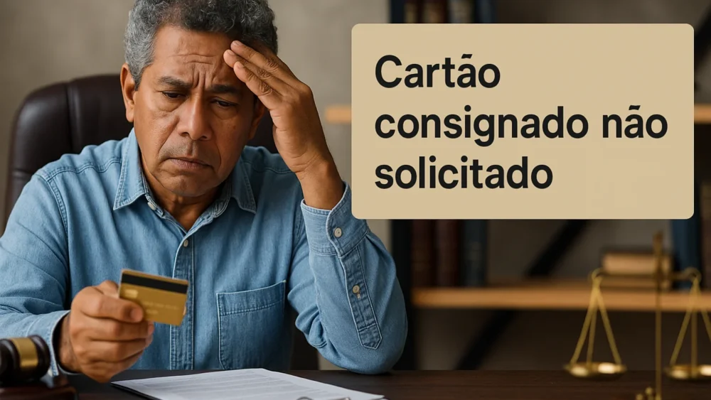Cartão consignado não solicitado WP 4
