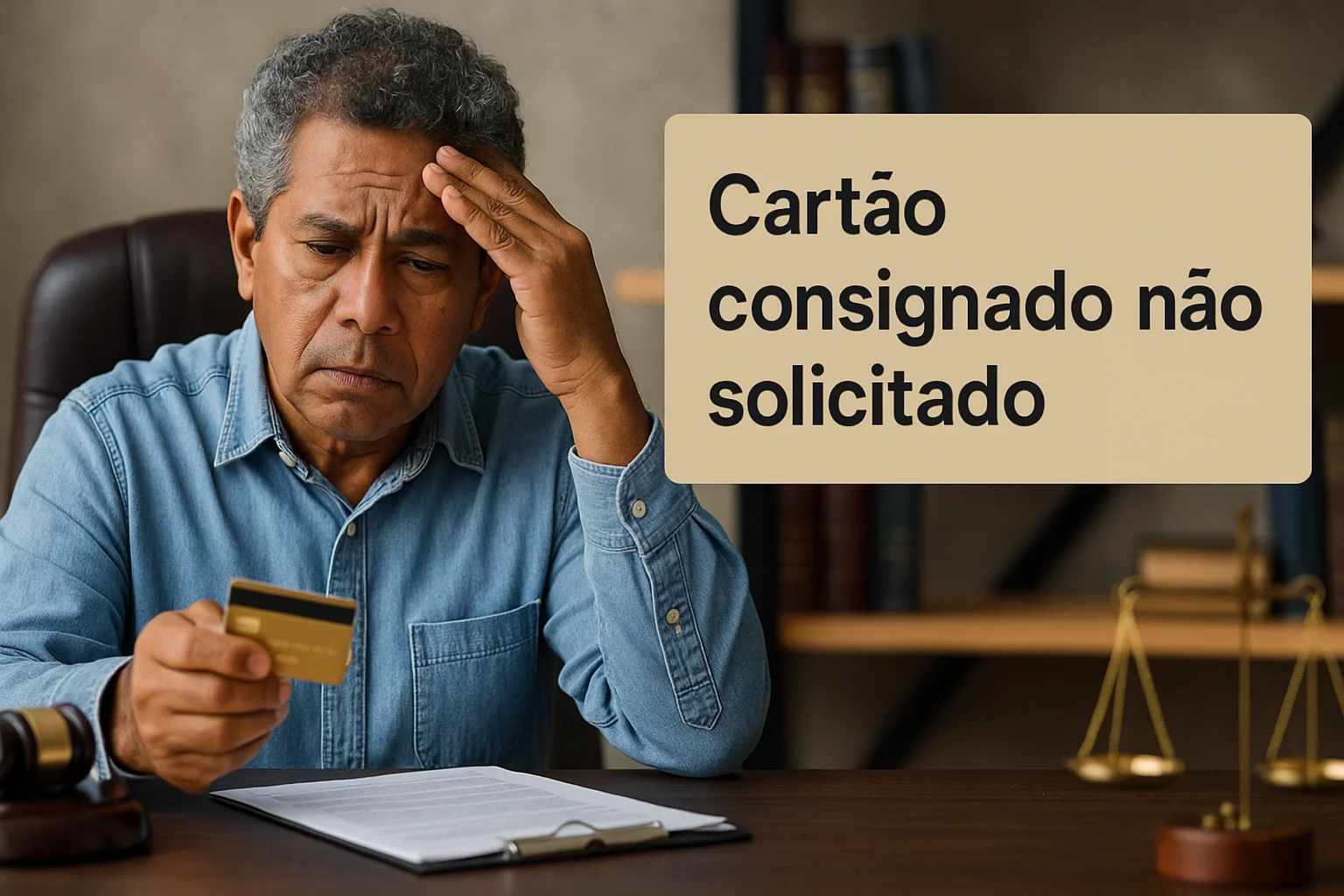 Cartão consignado não solicitado WP 4