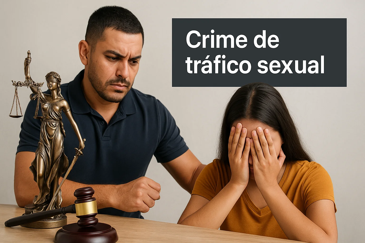 Crime de tráfico sexual WP