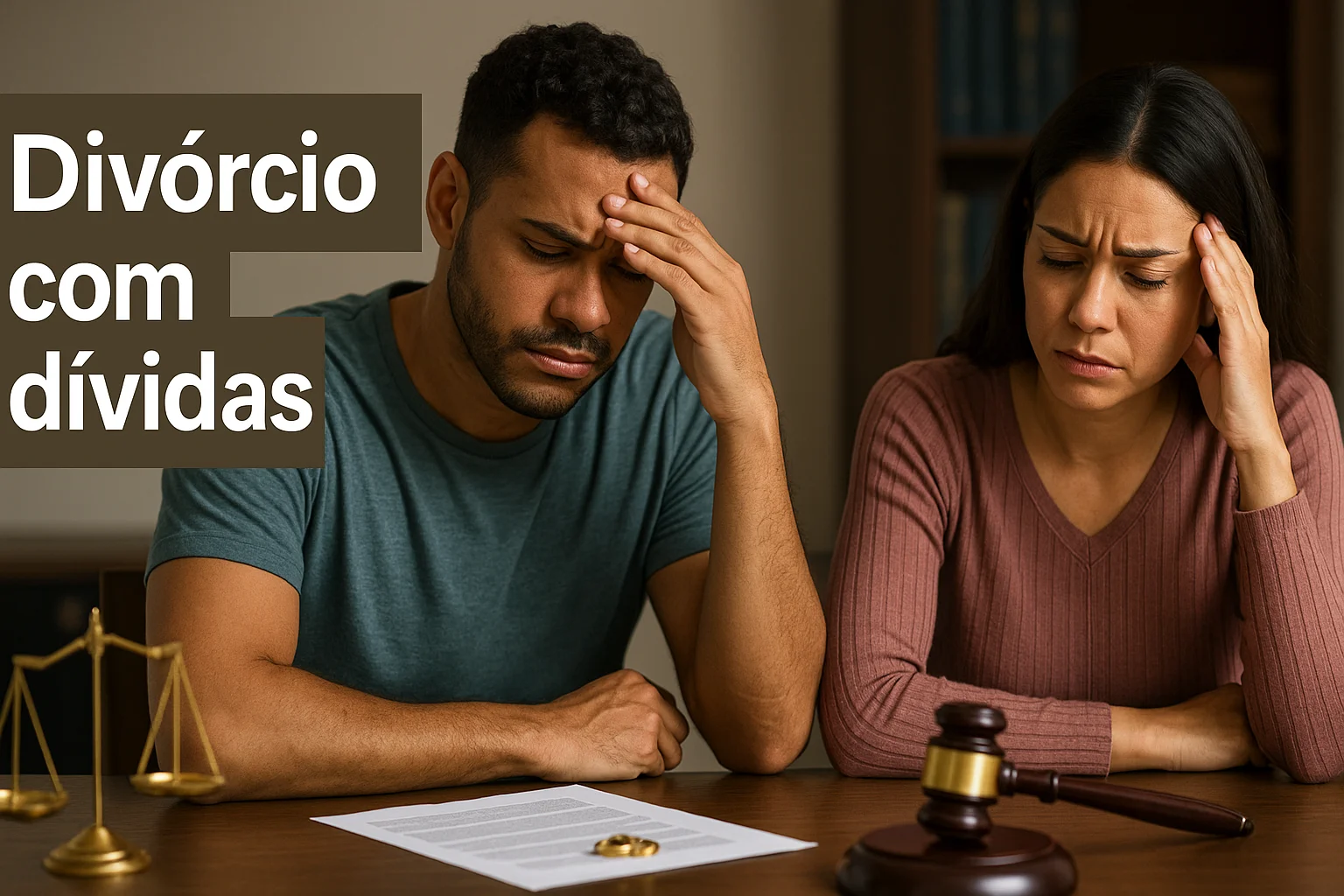 Divórcio com dívidas WP