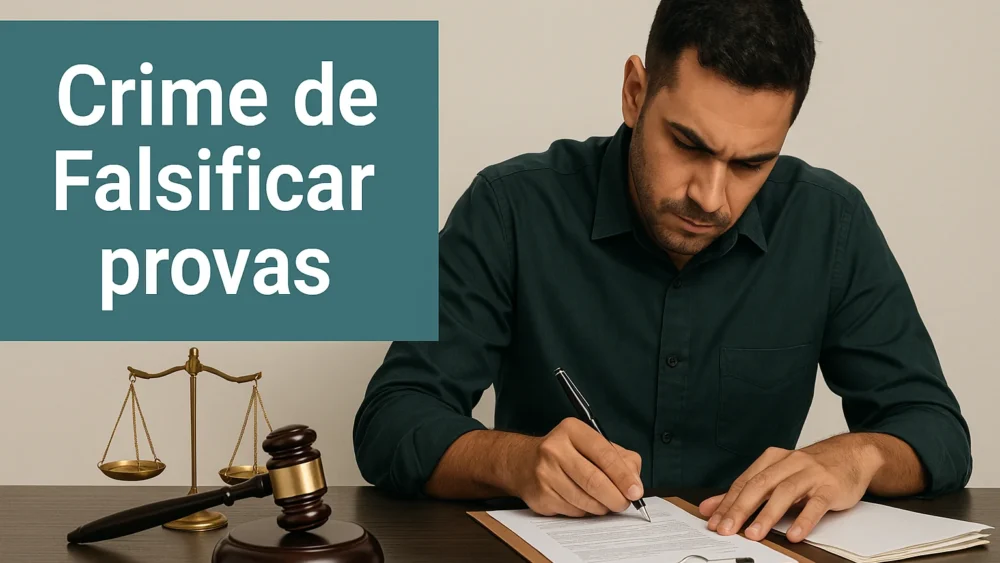 Falsificar provas: o que é esse crime e qual a pena? 1 Falsificar provas WP