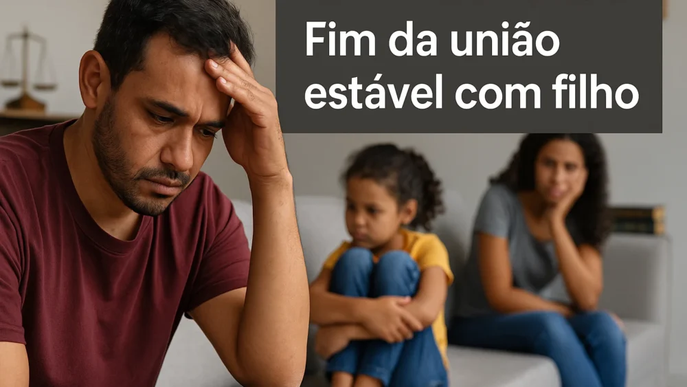 Fim da união estável com filhos