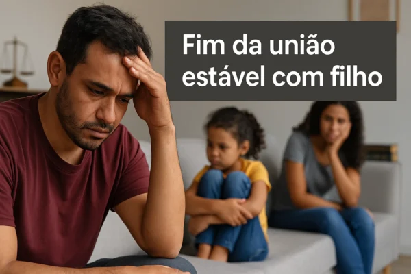 Fim da união estável com filhos