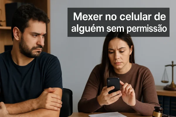 Mexer no celular sem permissão