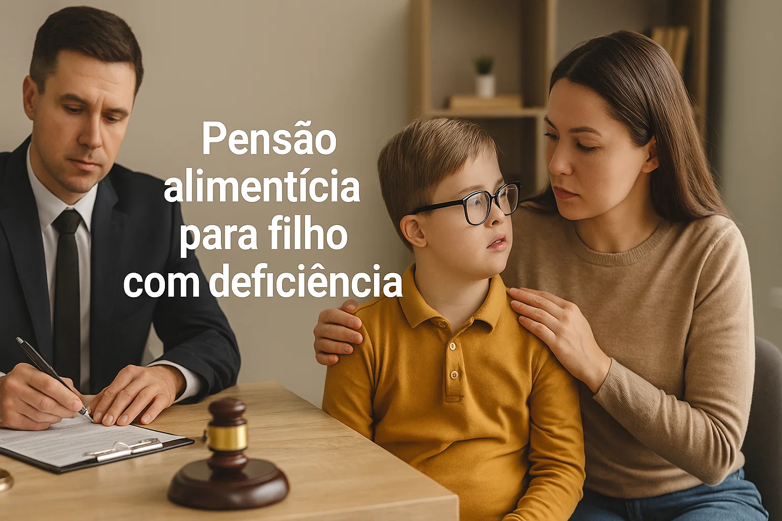 Pensão alimentícia para filho com deficiência