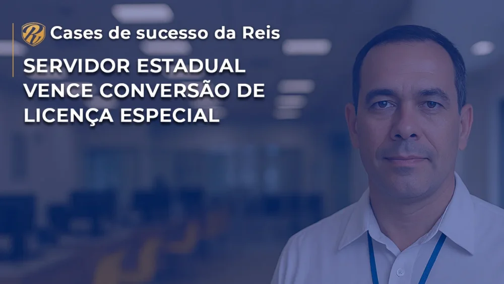 Servidor estadual DE LICENÇA ESPECIAL