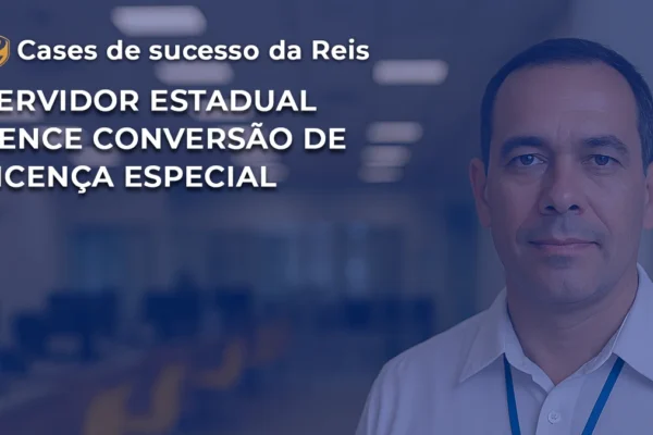 Servidor estadual DE LICENÇA ESPECIAL