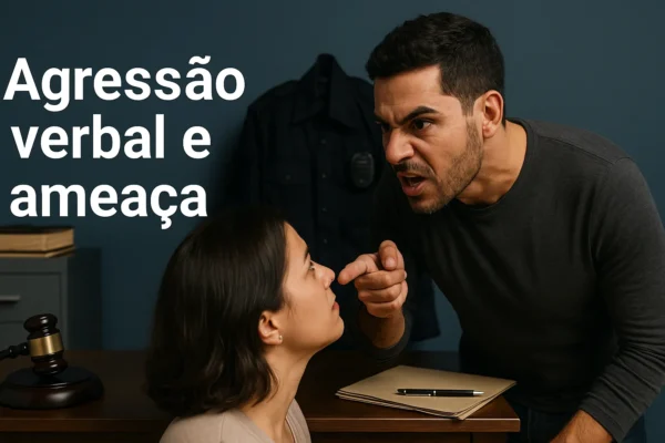agressão verbal e ameaça WP