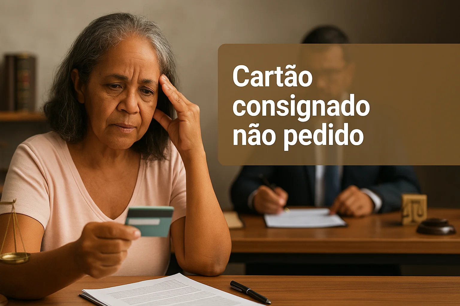 cARTÃO CONSIGNADO NÃO PEDIDO