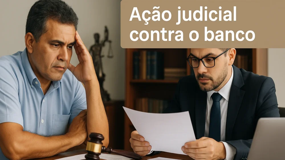 Ação judicial contra o banco CONSIGNADO