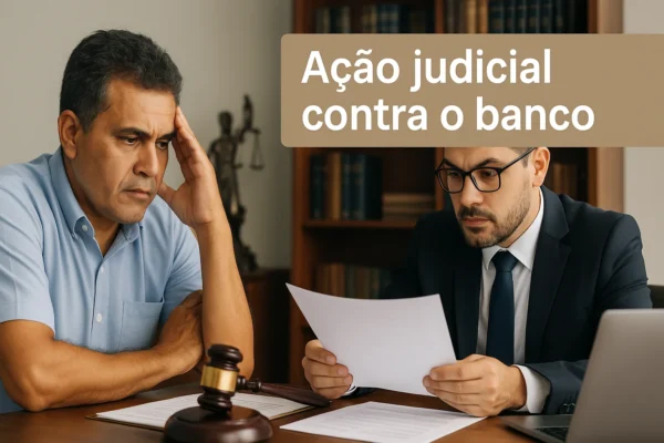 Ação judicial contra o banco CONSIGNADO