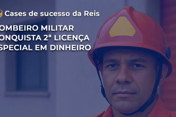 Bombeiro Militar conquista 2ª Licença Especial em dinheiro