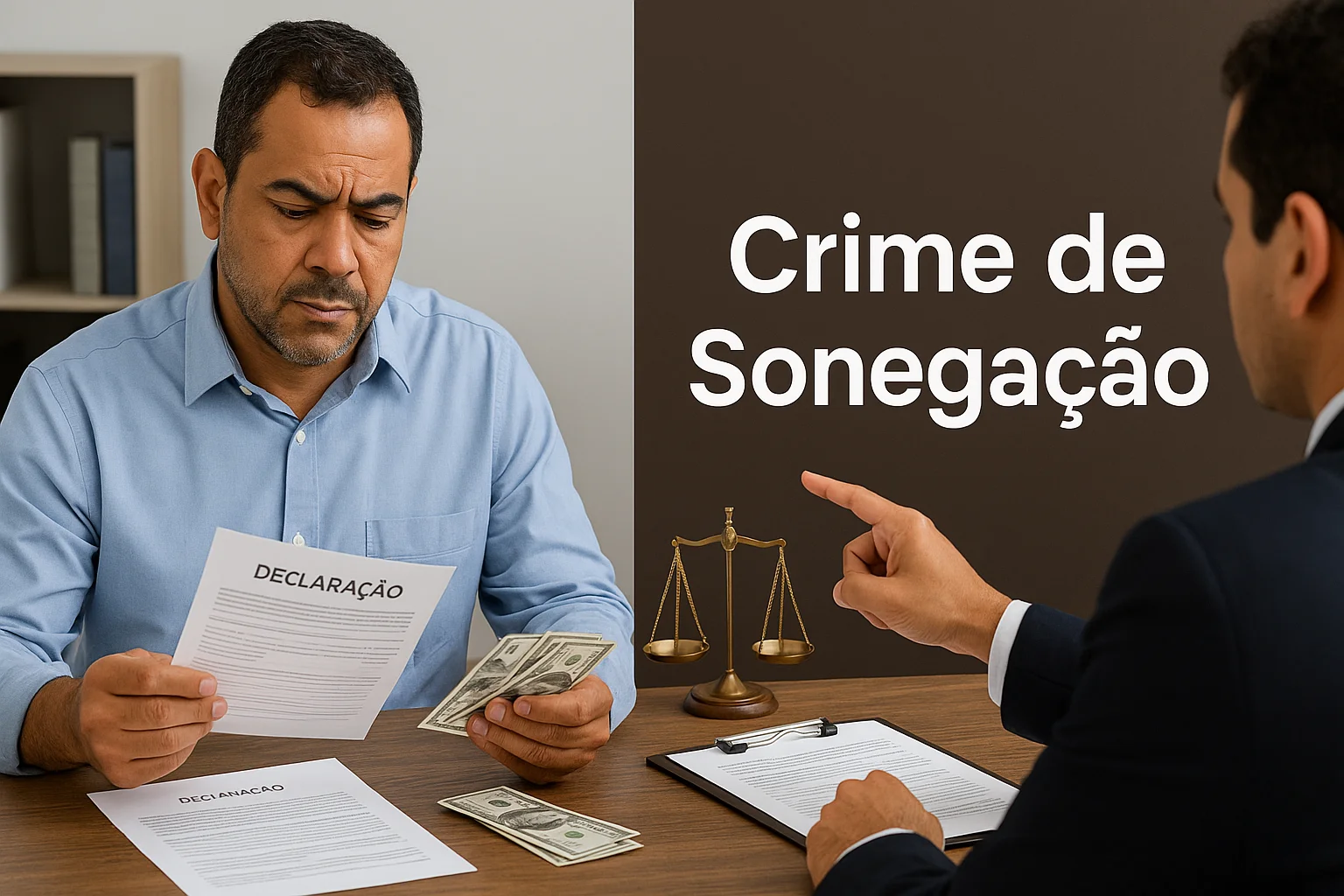 Crime de sonegação WP