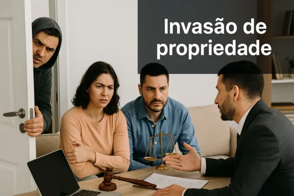 Invasão de propriedade WP