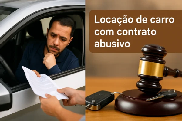 Locação de carro com contrato abusivo gera indenização