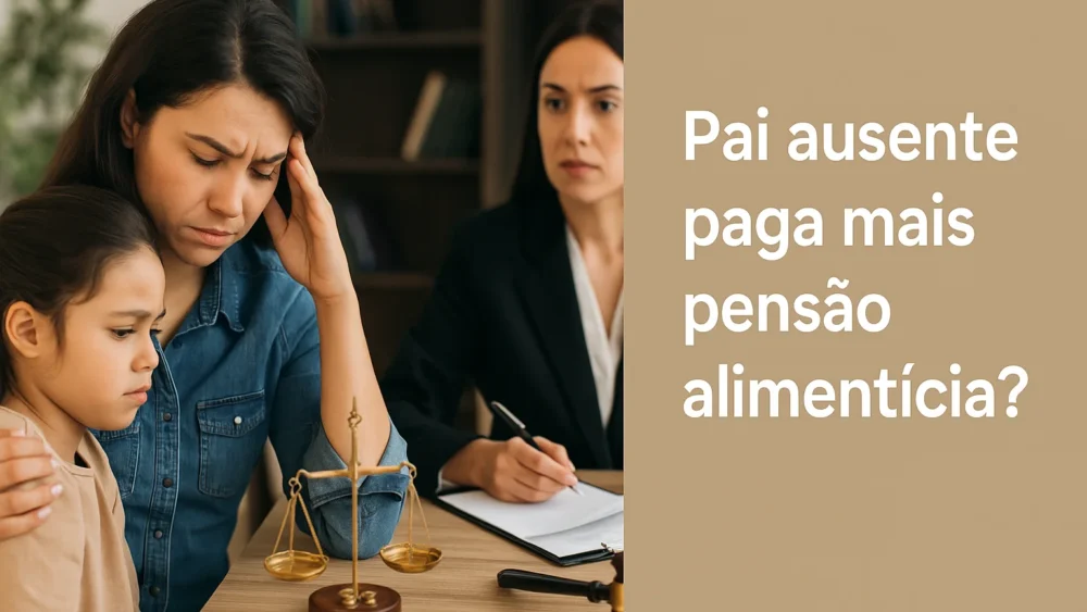 É verdade que pai ausente paga mais pensão? Entenda 1 Pai ausente wp