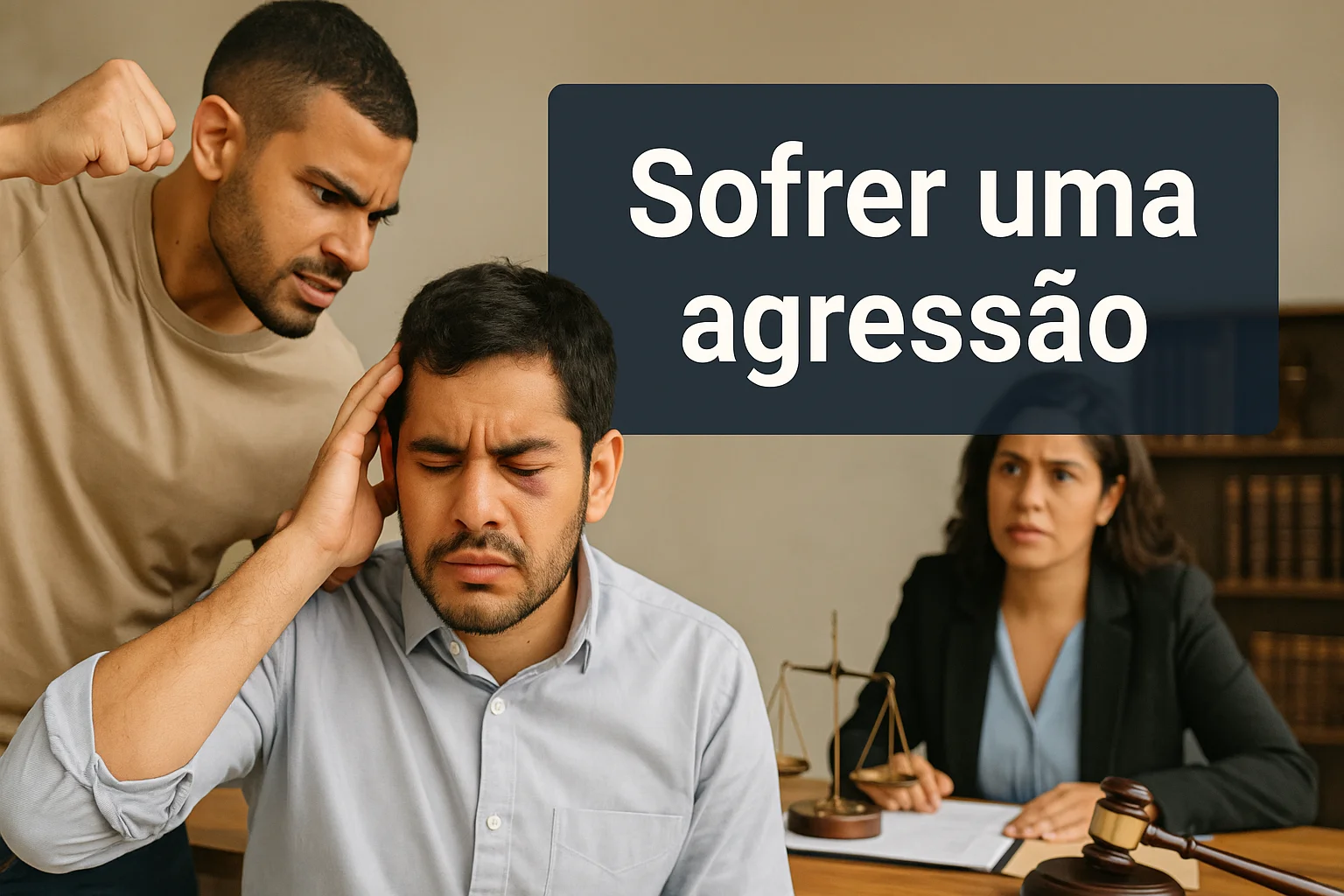 Sofrer uma agressão WP