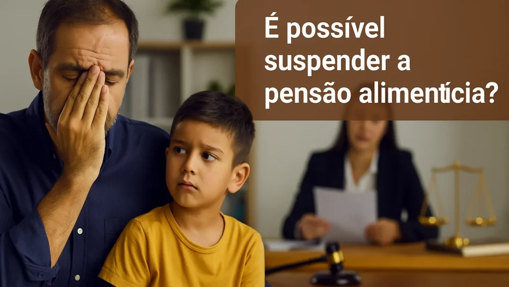 Suspender a pensão alimentícia
