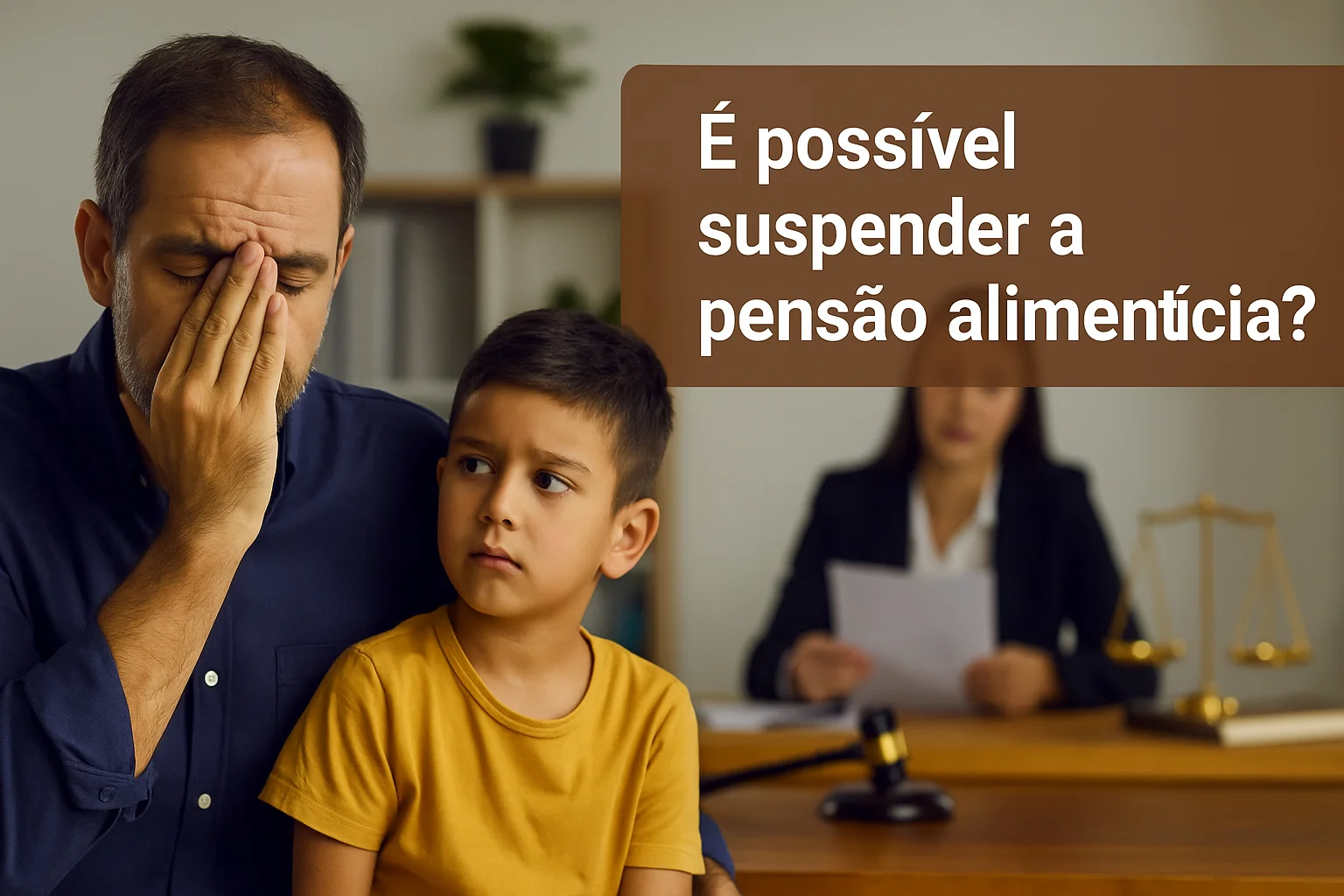 Suspender a pensão alimentícia