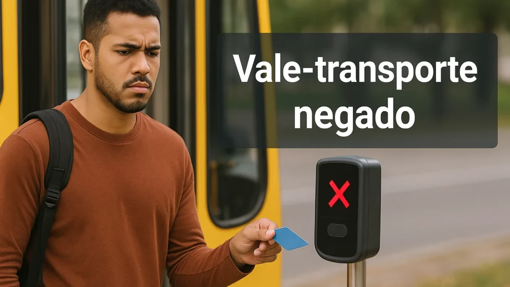 Vale-transporte negado