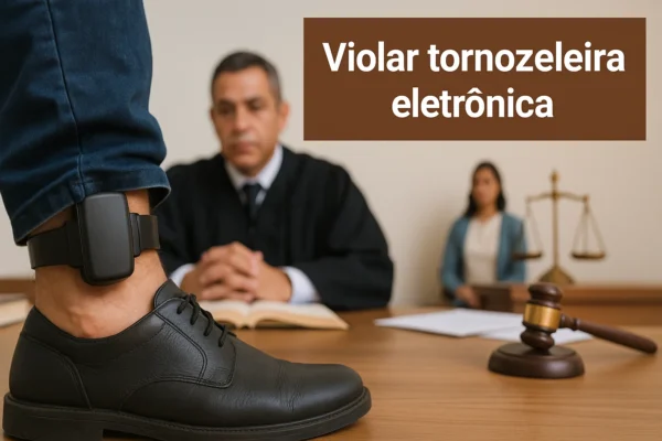 Violar a tornozeleira eletrônica