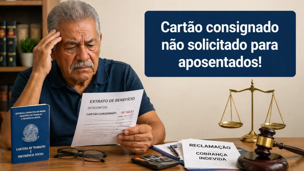 consignado não solicitado