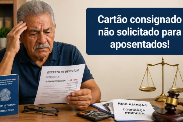 consignado não solicitado