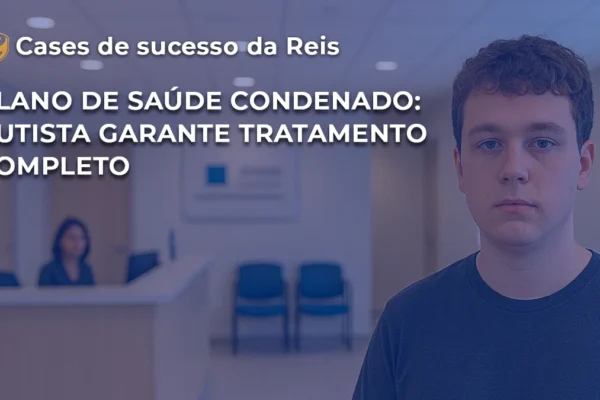 plano de saúde condenado: autista garante tratamento