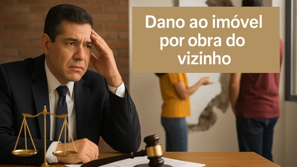 Obra do vizinho causou danos ao imóvel: quem é culpado? 1 Dano ao imóvel
