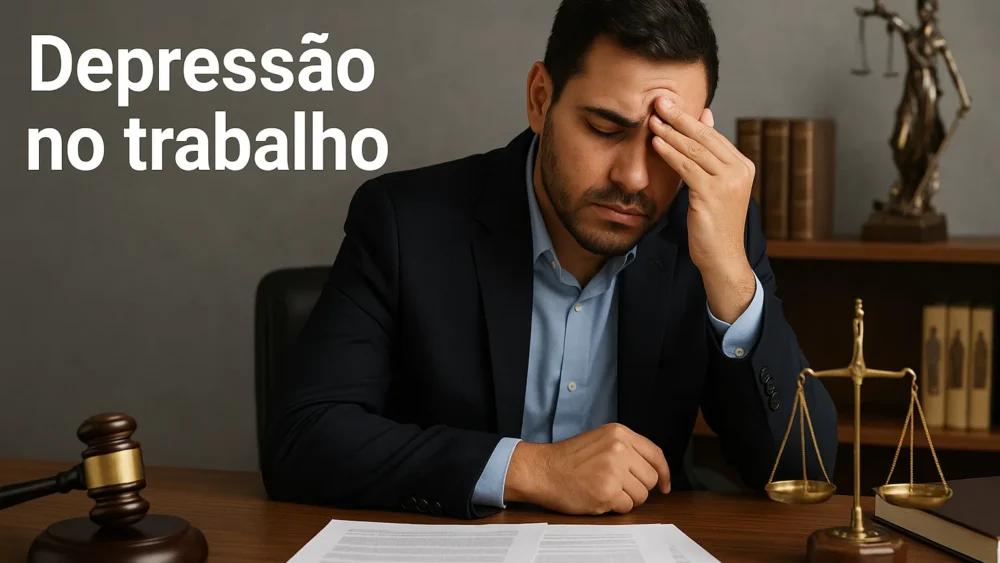 É possível se afastar do trabalho por depressão? Entenda 1 Depressão no trabalho WP