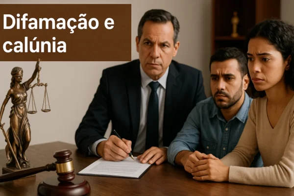 Difamação e calúnia