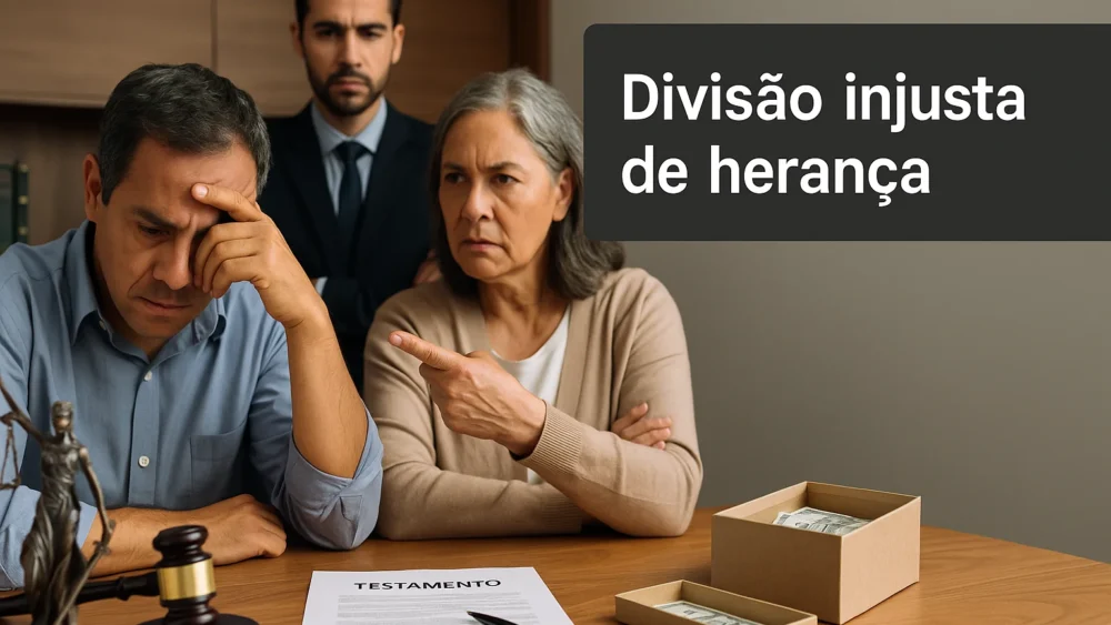 Divisão injusta de herança: O que é permitido? 1 Divisão injusta de herança