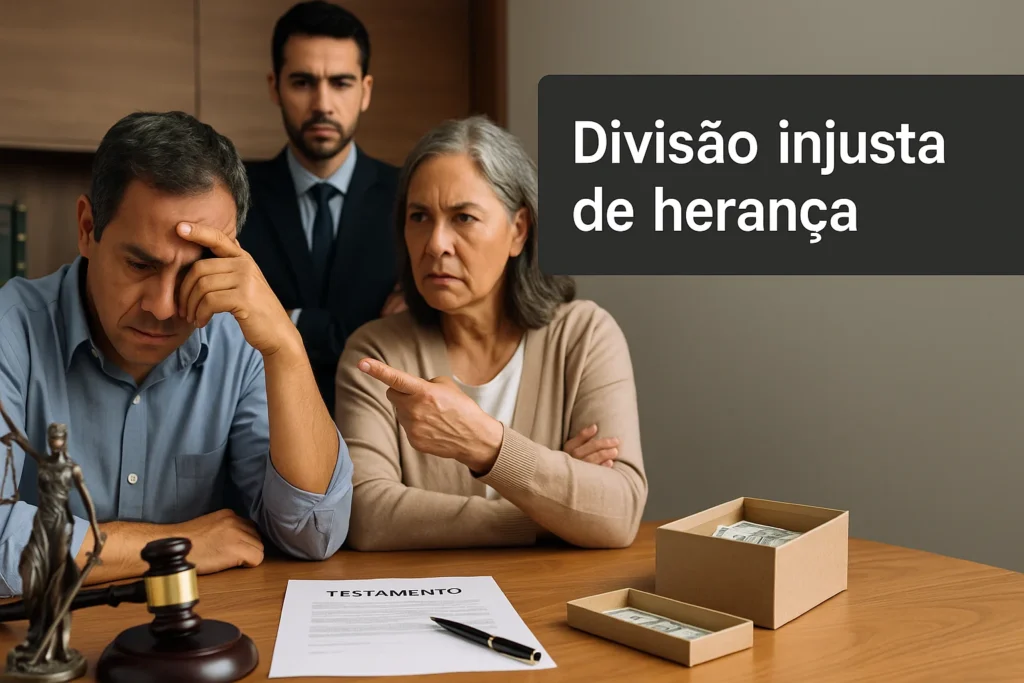 Advogado para Planejamento Sucessório: Sucessão de bens 16 Divisão injusta de herança