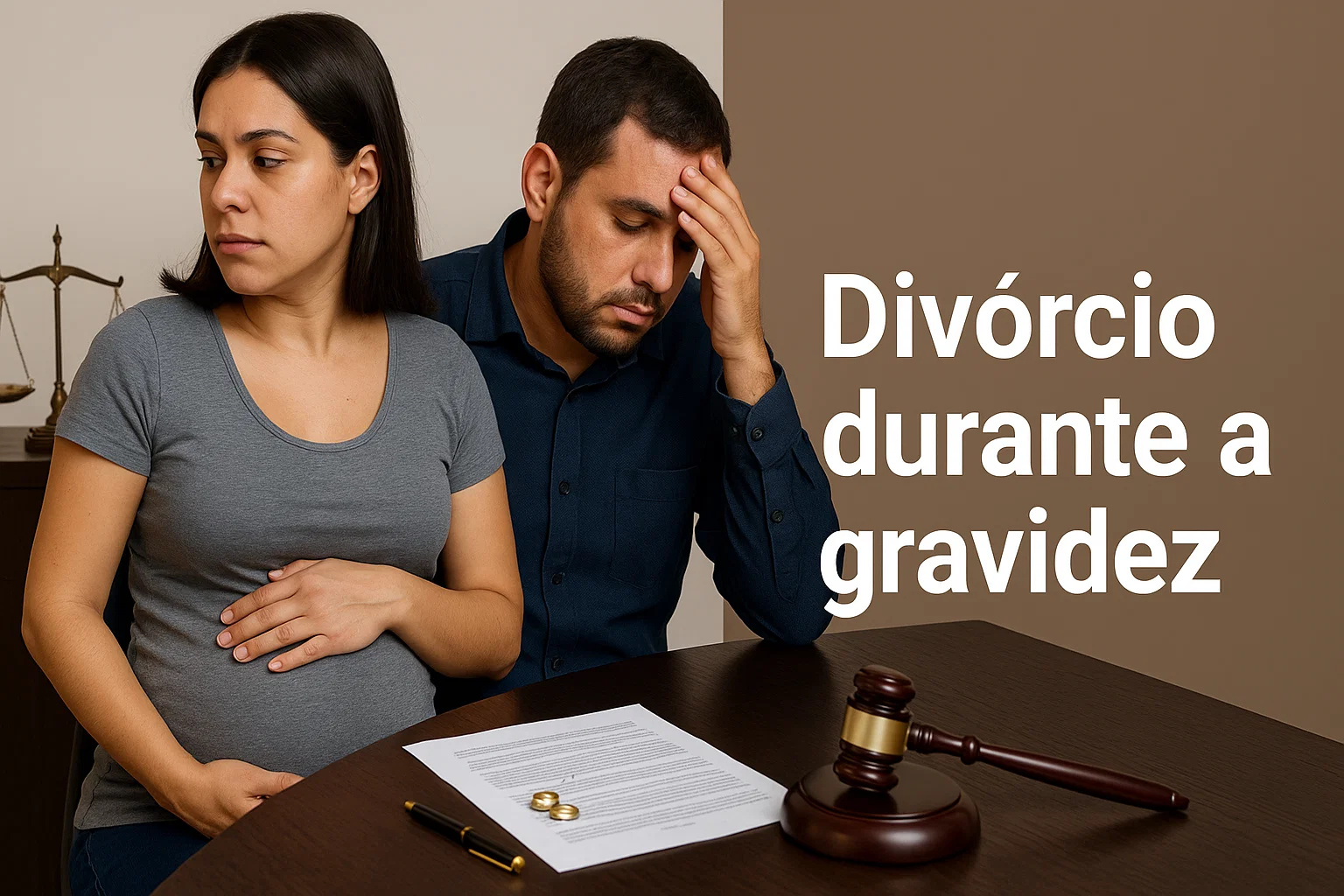 Divórcio durante a gravidez WP