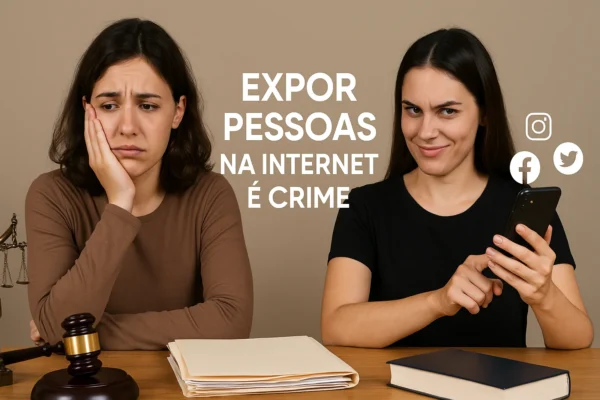 Expor pessoas na internet
