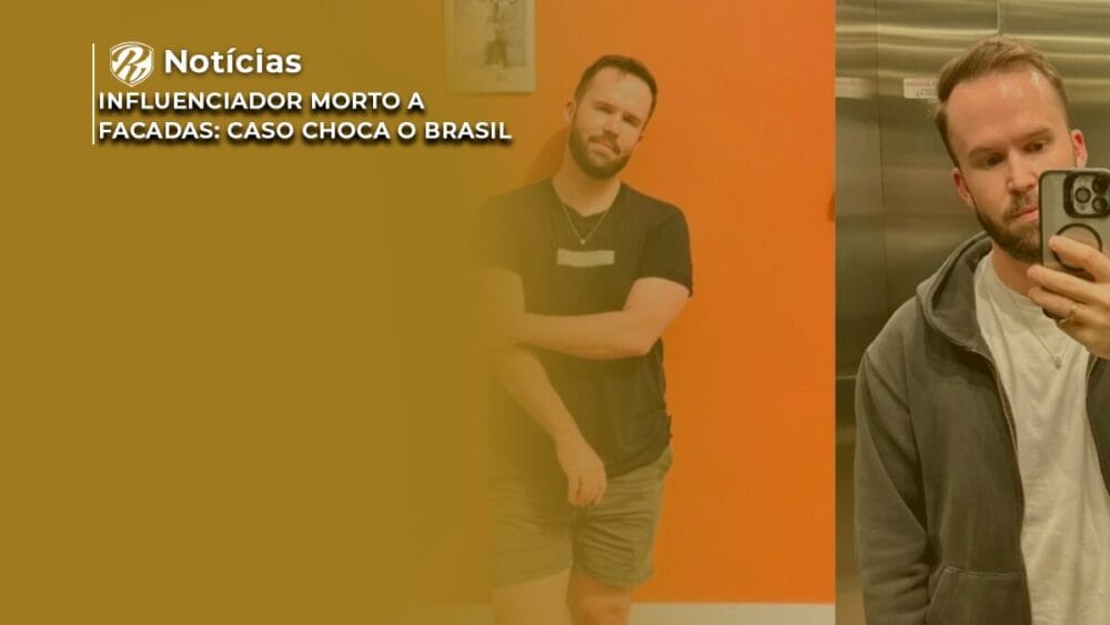 Influenciador morto a facadas: caso choca o Brasil 1 Influenciador morto a facadas