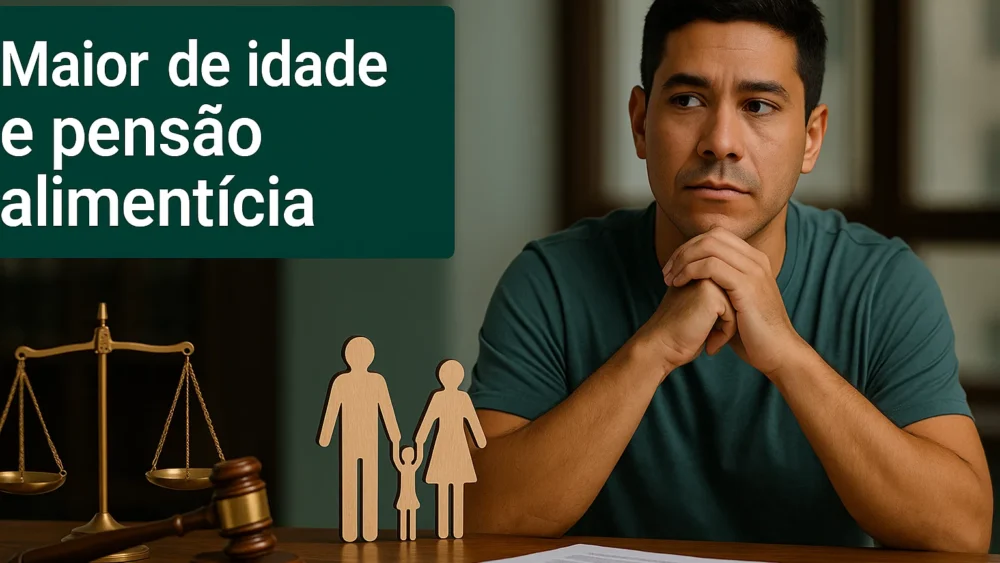Maior de idade pode processar o pai por não pagar pensão WP