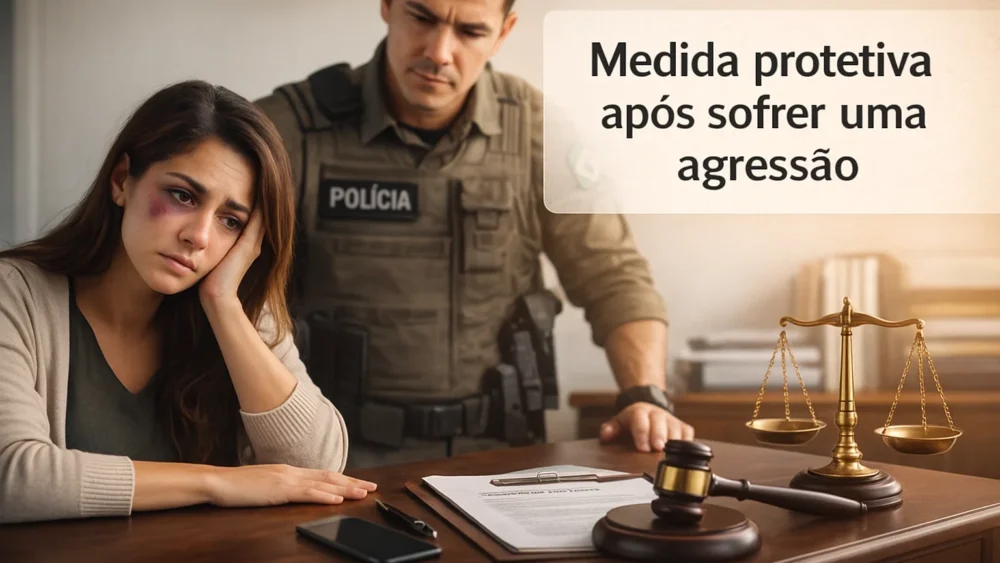 Medida protetiva após sofrer uma agressão WP