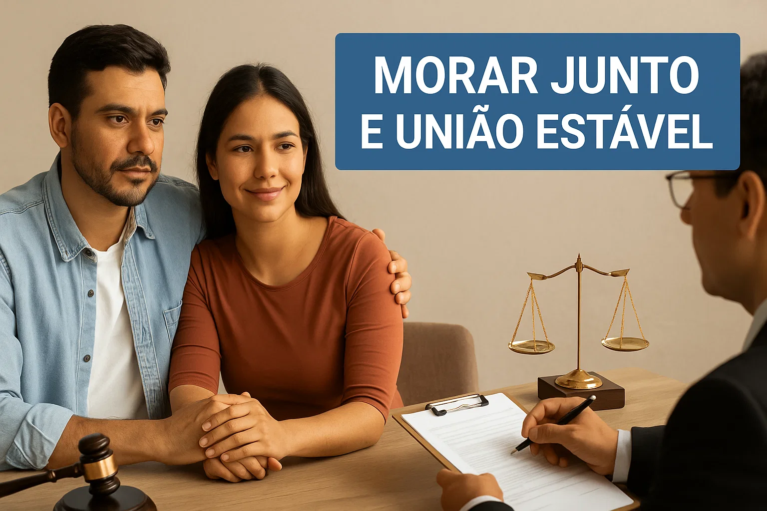 Morar junto e união estável WP