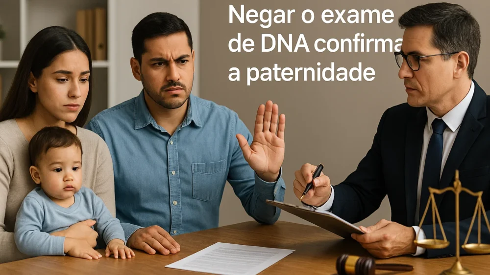 Negar o exame de DNA confirma a paternidade? Entenda 1 Negar o exame de DNA confirma a paternidade WP