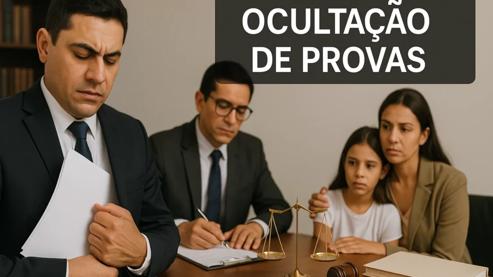 Ocultação de provas: crime, pena e defesa no processo 1 Ocultação de provas