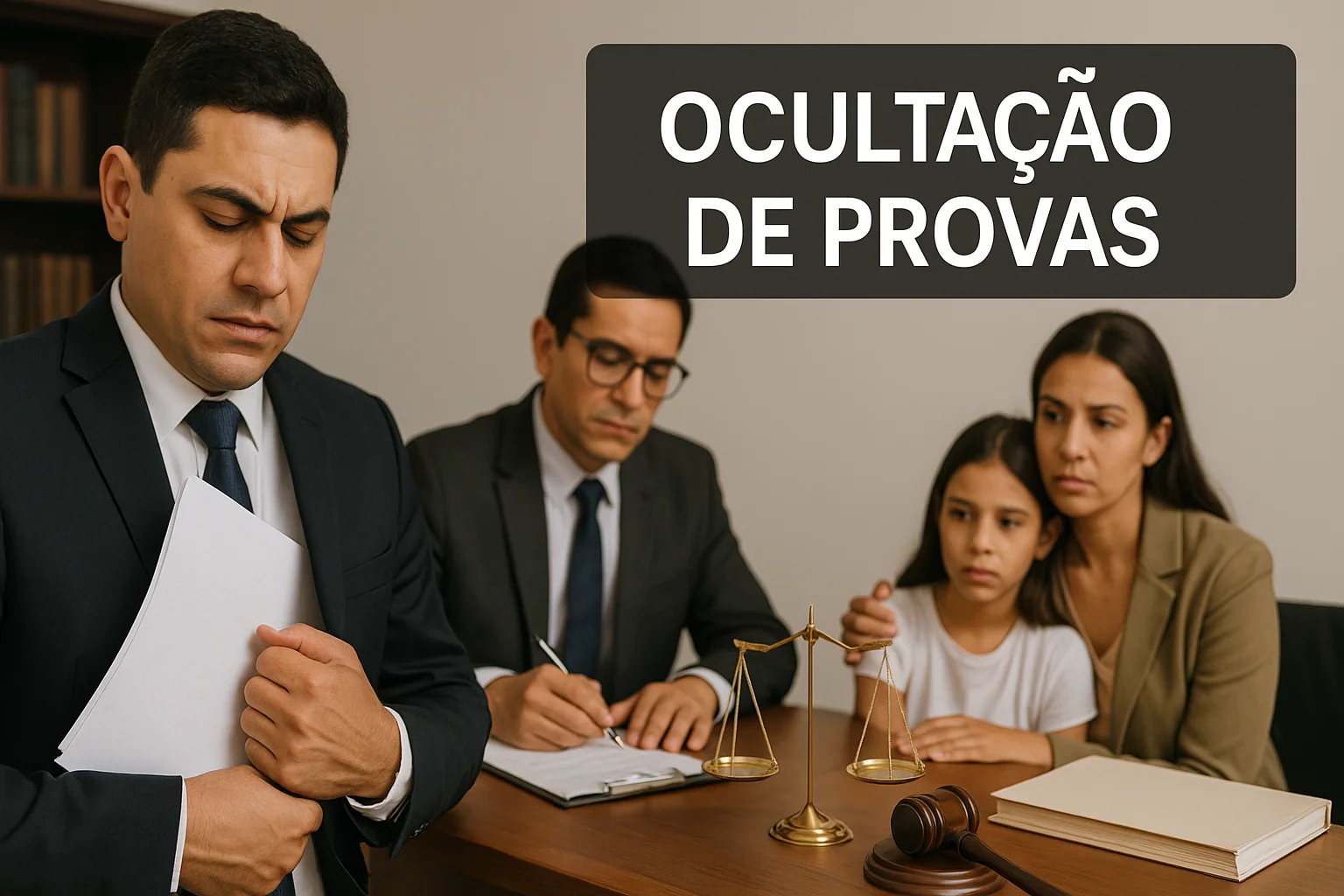 Ocultação de provas