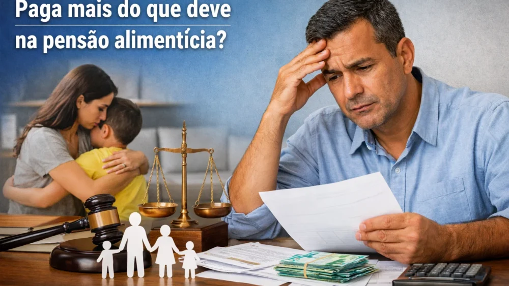 Paga mais do que deve na pensão alimentícia