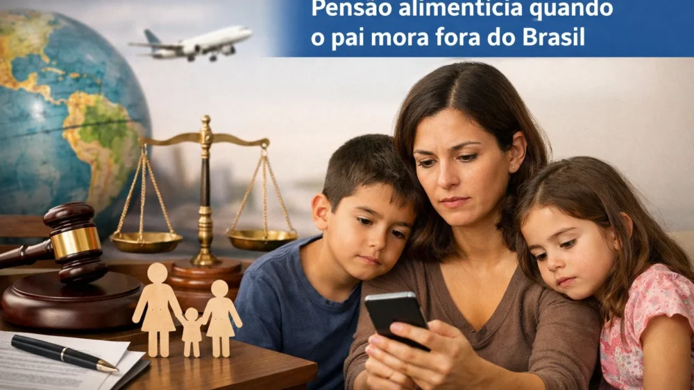 Pensão alimentícia quando o pai mora fora do Brasil 1 Pensão alimentícia quando o pai mora fora do Brasil