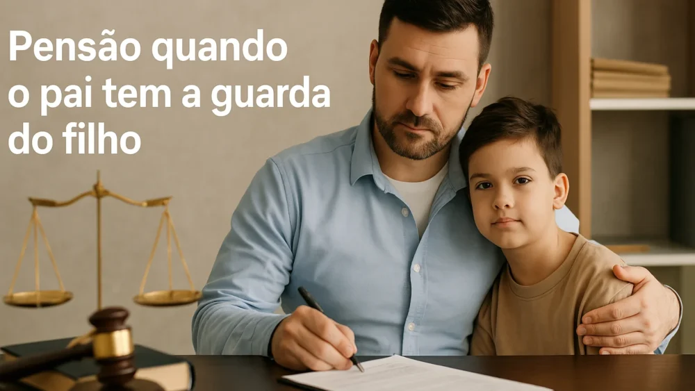 Pensao pai com guarda do filho