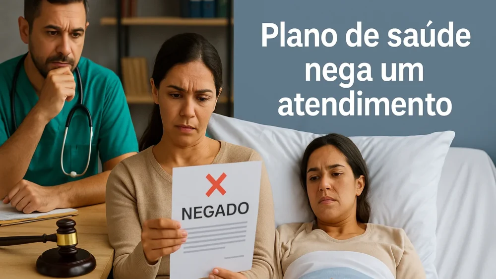um Plano de saúde negar um atendimento