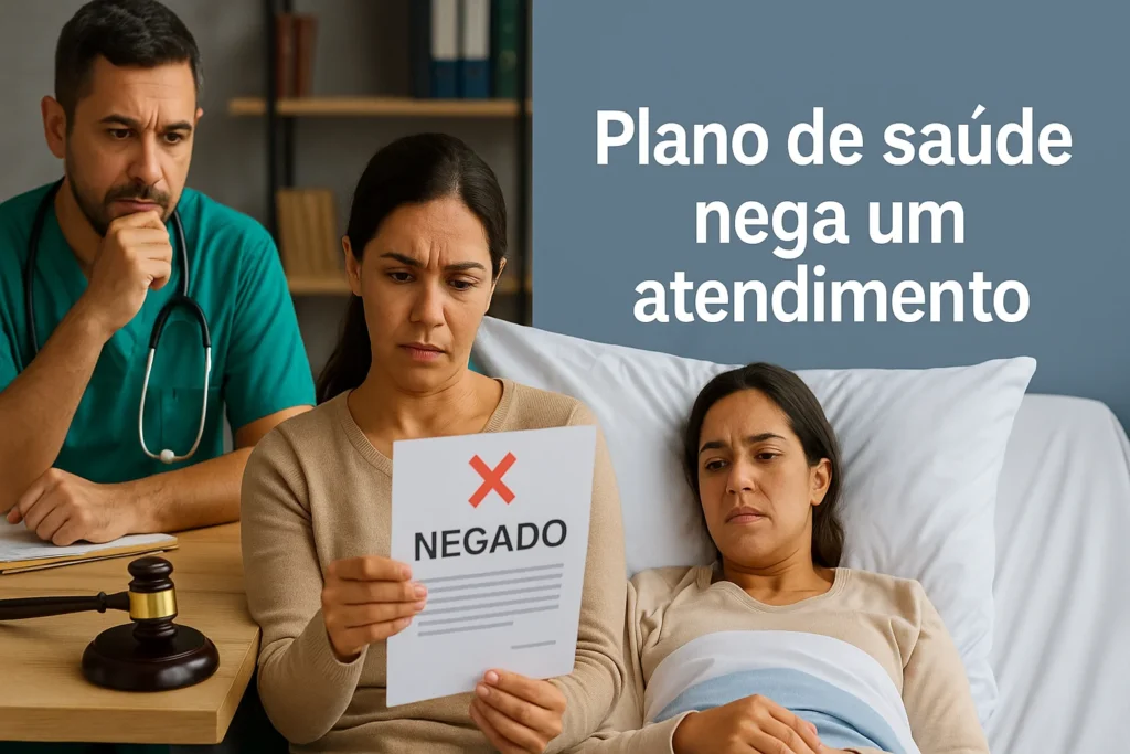 um Plano de saúde negar um atendimento
